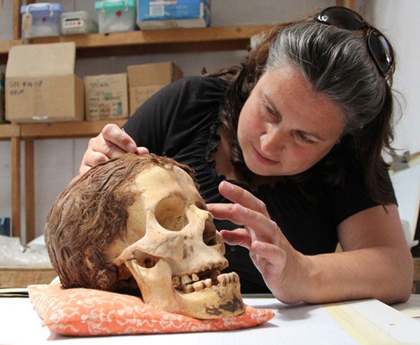 Picture 3 of Detecting strange hair braiding style of ancient Egyptians