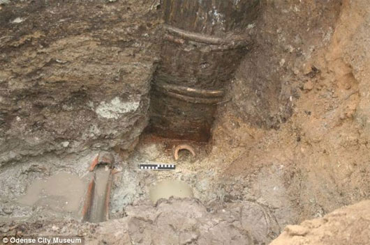 Picture 2 of Detecting the 700-year-old toilet in Denmark