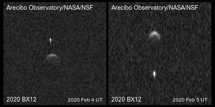 Picture 1 of Detecting the asteroid moon near the Earth