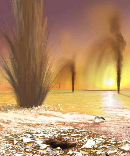 Picture 1 of Detecting the vents on Mars