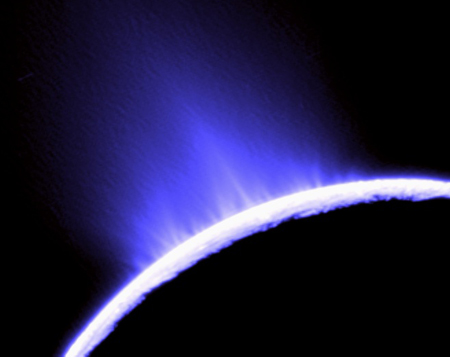 Picture 1 of Detecting water on a Saturn satellite