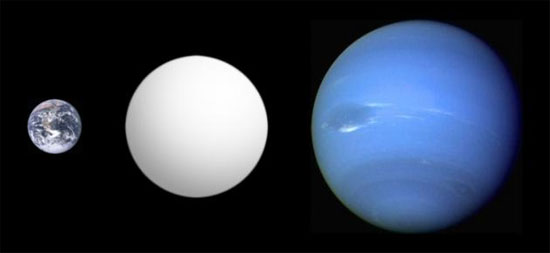 Picture 1 of Detection of super Earth with water atmosphere