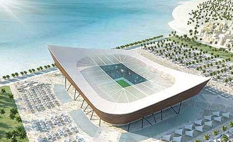 Picture 1 of Development of artificial clouds for World Cup 2022