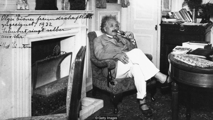 Picture 3 of Different habits create genius Albert Einstein