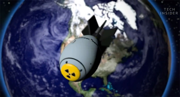 Picture 1 of Disaster when detonating the most powerful nuclear bomb in the universe