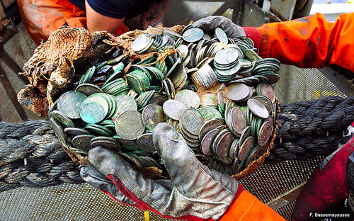 Picture 1 of Discover $ 50 million treasure on shipwrecks in the Atlantic