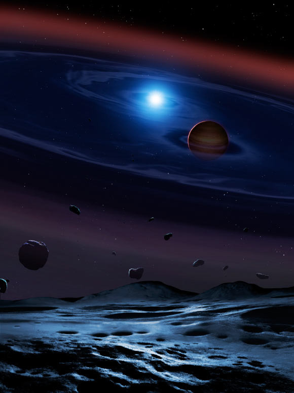 Picture 1 of Discover a planet forming around two stars