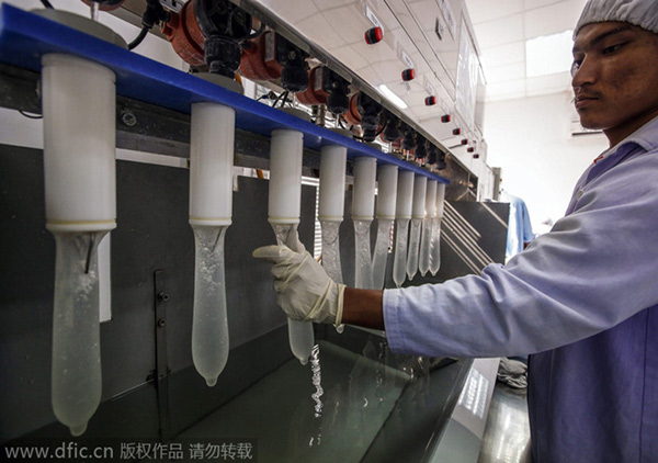 Picture 5 of Discover inside the world's largest condom factory