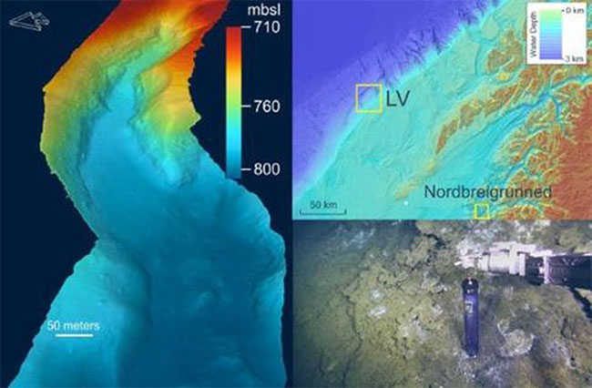 Picture 1 of Discover more fresh sea water in the seabed in Norway