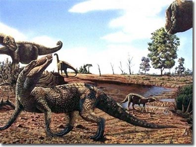 Picture 1 of Discover new fossils related to crocodiles today