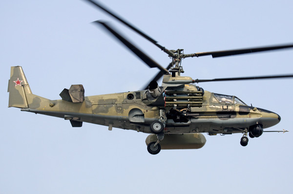 Picture 1 of Discover Russian helicopter Kamov Ka-52 Alligator named