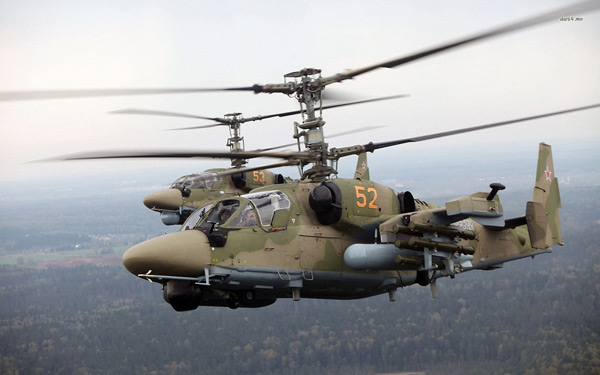 Picture 2 of Discover Russian helicopter Kamov Ka-52 Alligator named