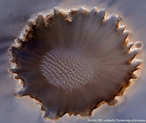 Picture 1 of Discover the best location to search for life on Mars