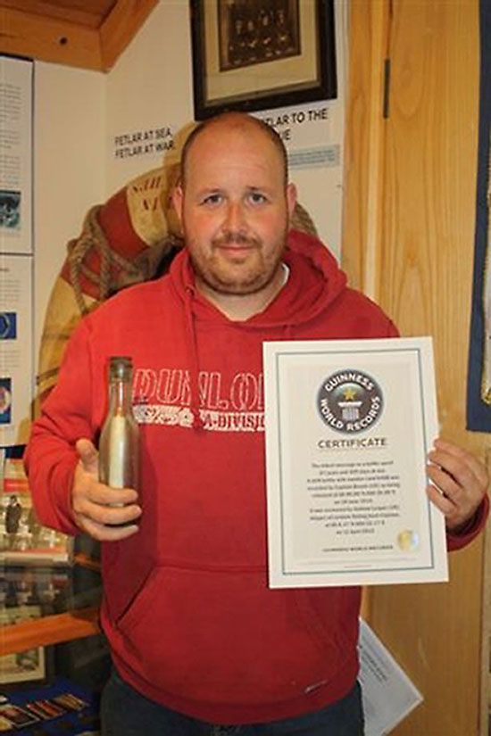 Picture 1 of Discover the oldest sea message in the world