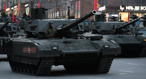 Discover the power of the new 'monster' of super-T-14 Armata