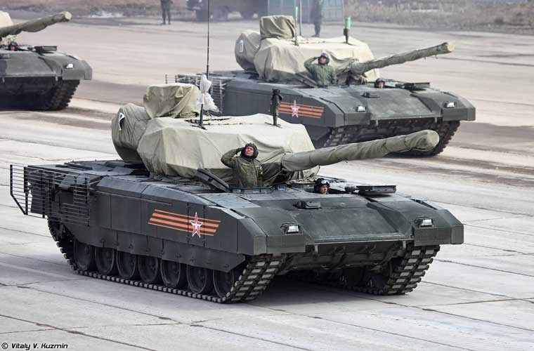 Picture 3 of Discover the power of the new 'monster' of super-T-14 Armata