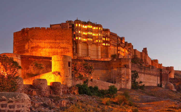 Picture 1 of Discover the wonders of India's giant Mehrangarh fortress