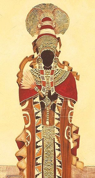 Picture 3 of Discovered 2000-year-old Queen Maya skeleton