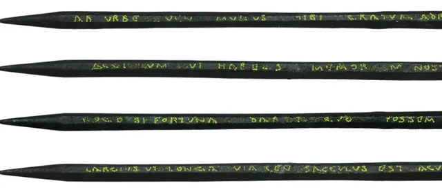 Picture 1 of Discovered a 2,000-year-old iron pen engraved in English