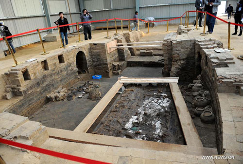 Picture 10 of Discovered a nearly 1,400-year-old tomb of the Chinese emperor