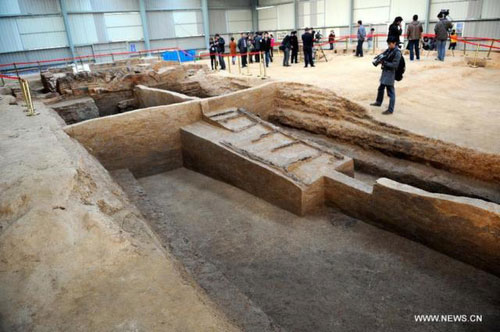 Picture 2 of Discovered a nearly 1,400-year-old tomb of the Chinese emperor