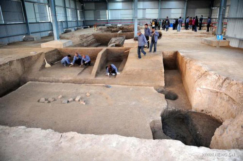 Picture 3 of Discovered a nearly 1,400-year-old tomb of the Chinese emperor