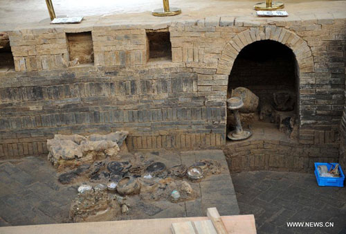 Picture 5 of Discovered a nearly 1,400-year-old tomb of the Chinese emperor