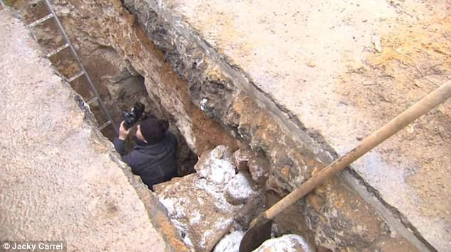 Picture 1 of Discovered a secret intelligence tunnel from the 16th century in Russia
