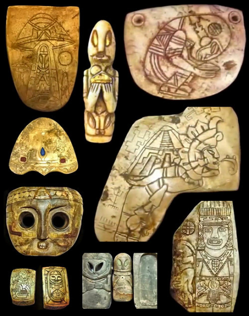 Picture 5 of Discovered evidence that Maya civilization had contact with the first aliens