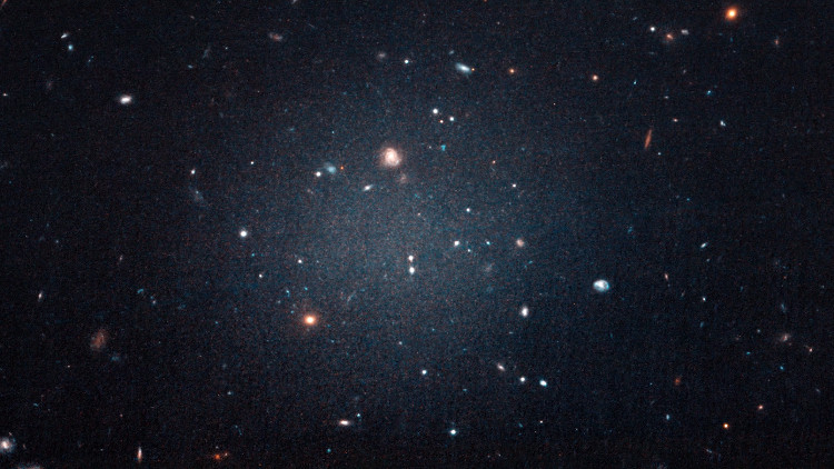 Picture 1 of Discovered 'evil galaxy' transparent like illusion