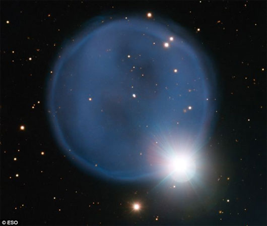 Picture 1 of Discovered nebula like engagement ring