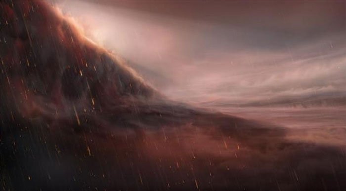 Picture 1 of Discovered strange 'iron rain' on an exoplanet