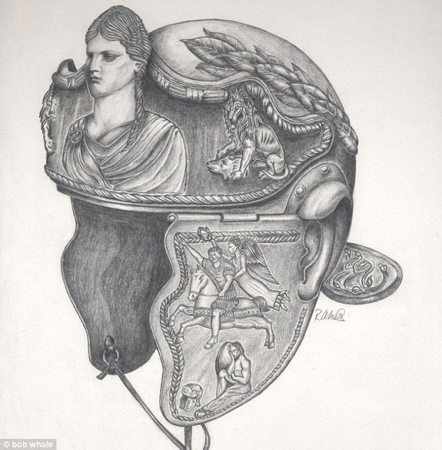 Picture 3 of Discovered the 2,000-year-old hat of the Roman cavalry