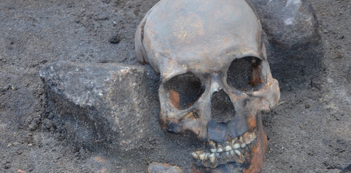 Picture 1 of Discovered the 3 crucified 'vampires' in Poland
