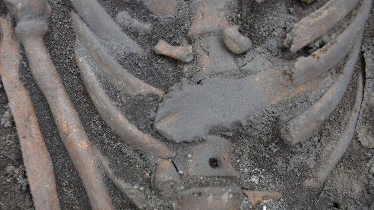 Picture 2 of Discovered the 3 crucified 'vampires' in Poland