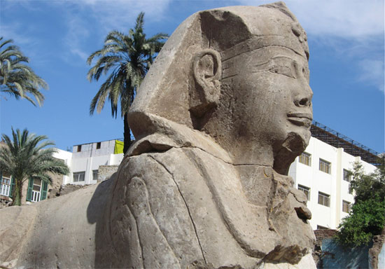 Picture 1 of Discovered the ancient Egyptian sphinx in Israel