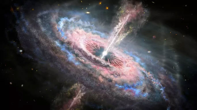 Picture 1 of Discovered 'tsunami super waves' coming down from ... the universe