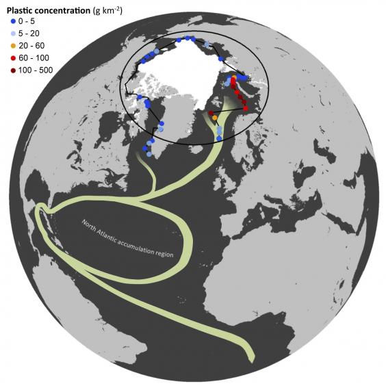 Picture 3 of Discovering 300 billion 'objects' in the Arctic, harming the Earth