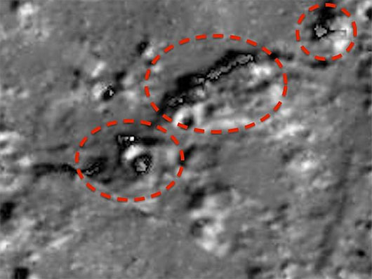 Picture 1 of Discovering an alien city on Mercury?