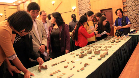 Picture 1 of Discovering many relics of ancient Vietnamese people