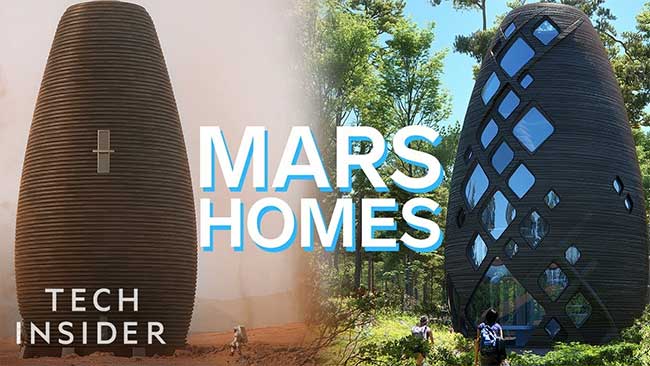 Picture 1 of Discovering the design of Mars housing is rewarded with $ 500,000 by NASA