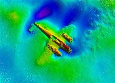 Picture 1 of Discovering the intact fight of the Nazis under the sea