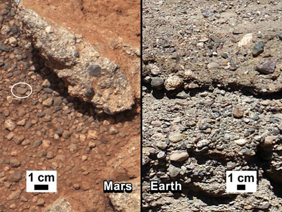 Picture 1 of Discovering vestiges of streams on Mars