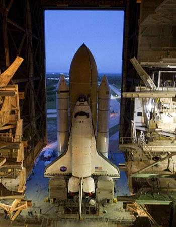 Picture 1 of Discovery's ultimate mission