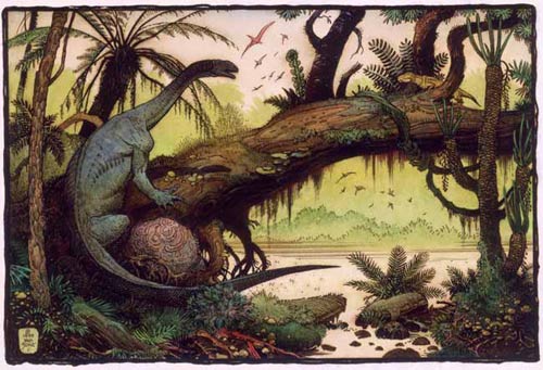 Picture 1 of Doomsday dinosaurs are extremely wet