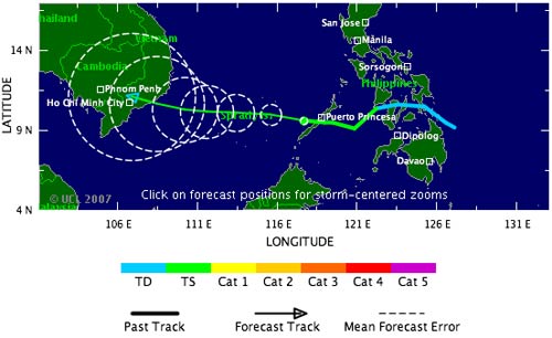 Double storms will hit Ho Chi Minh City directly images 1