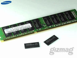 Picture 1 of DRAM DDR3 has a density of 4 gigabit