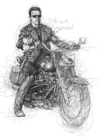 Picture 7 of Draw beautiful pictures from scribbles