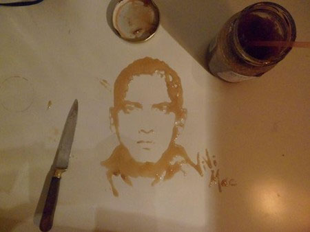 Picture 8 of Draw beautiful pictures with food