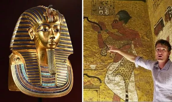 Picture 1 of Drawings in the youngest pharaoh tomb in Egypt reveal concussion